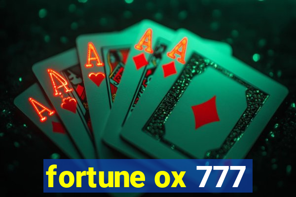 fortune ox 777